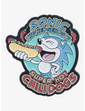 Sonic the Hedgehog Sonic Chili Dogs Enamel Pin - BoxLunch Exclusive, , hi-res