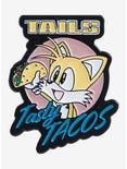 Sonic the Hedgehog Tails Tasty Tacos Enamel Pin - BoxLunch Exclusive , , hi-res