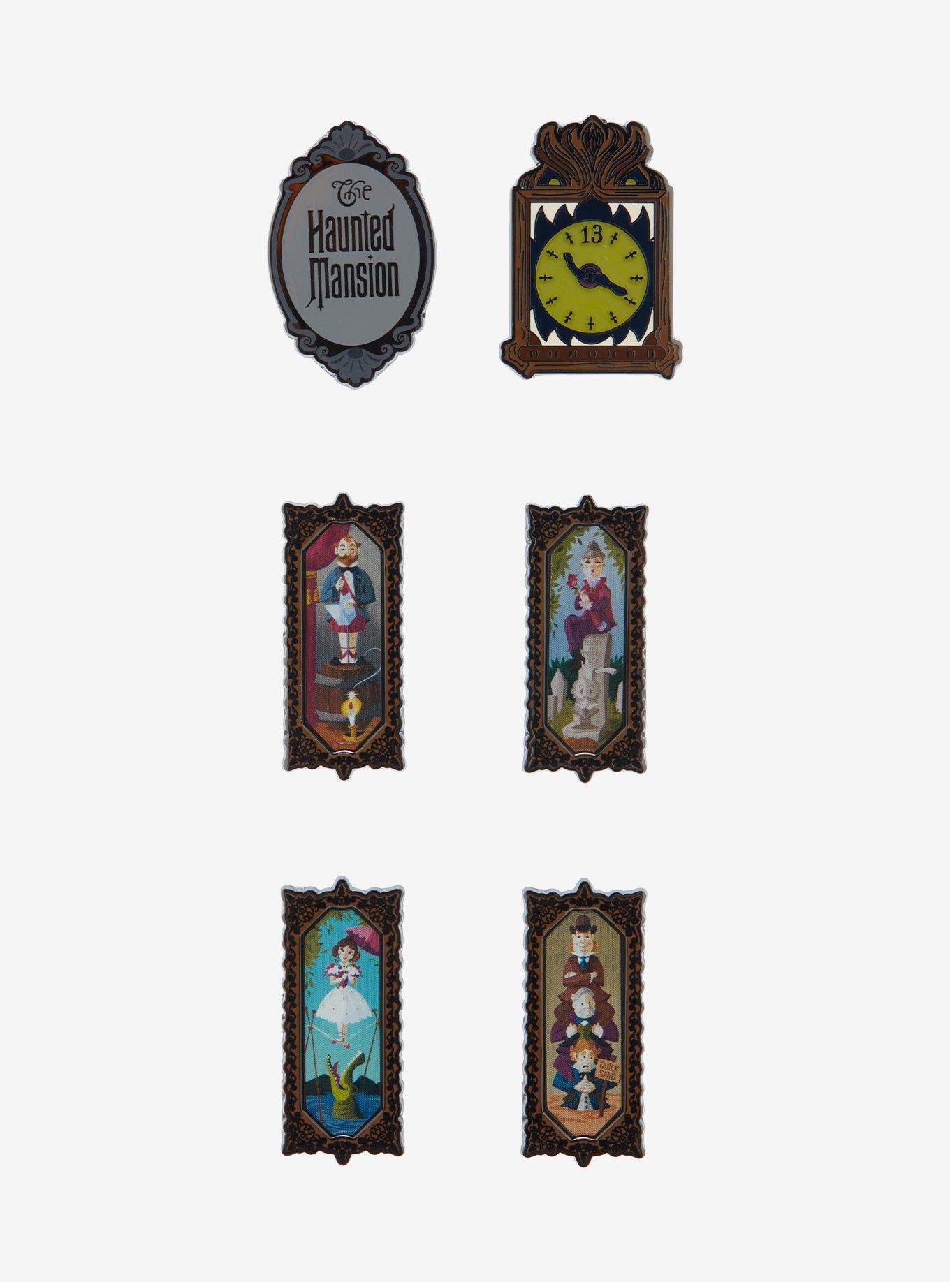 Loungefly Disney Haunted Mansion Icons Blind Box Enamel Pin, , hi-res