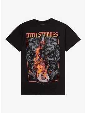 Nita Strauss Flame Guitar Girls T-Shirt, , hi-res