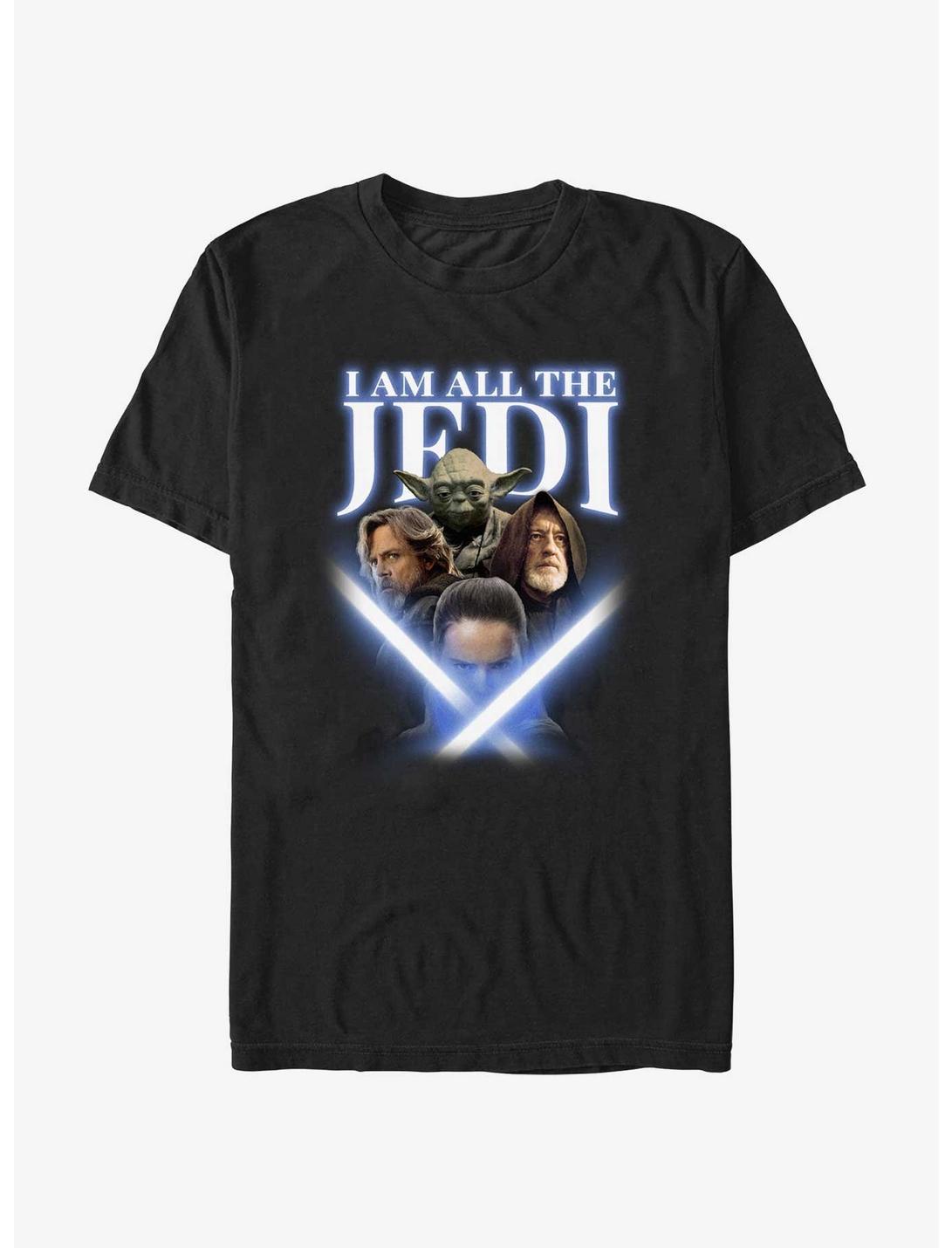 Star Wars All The Jedi T-Shirt, BLACK, hi-res
