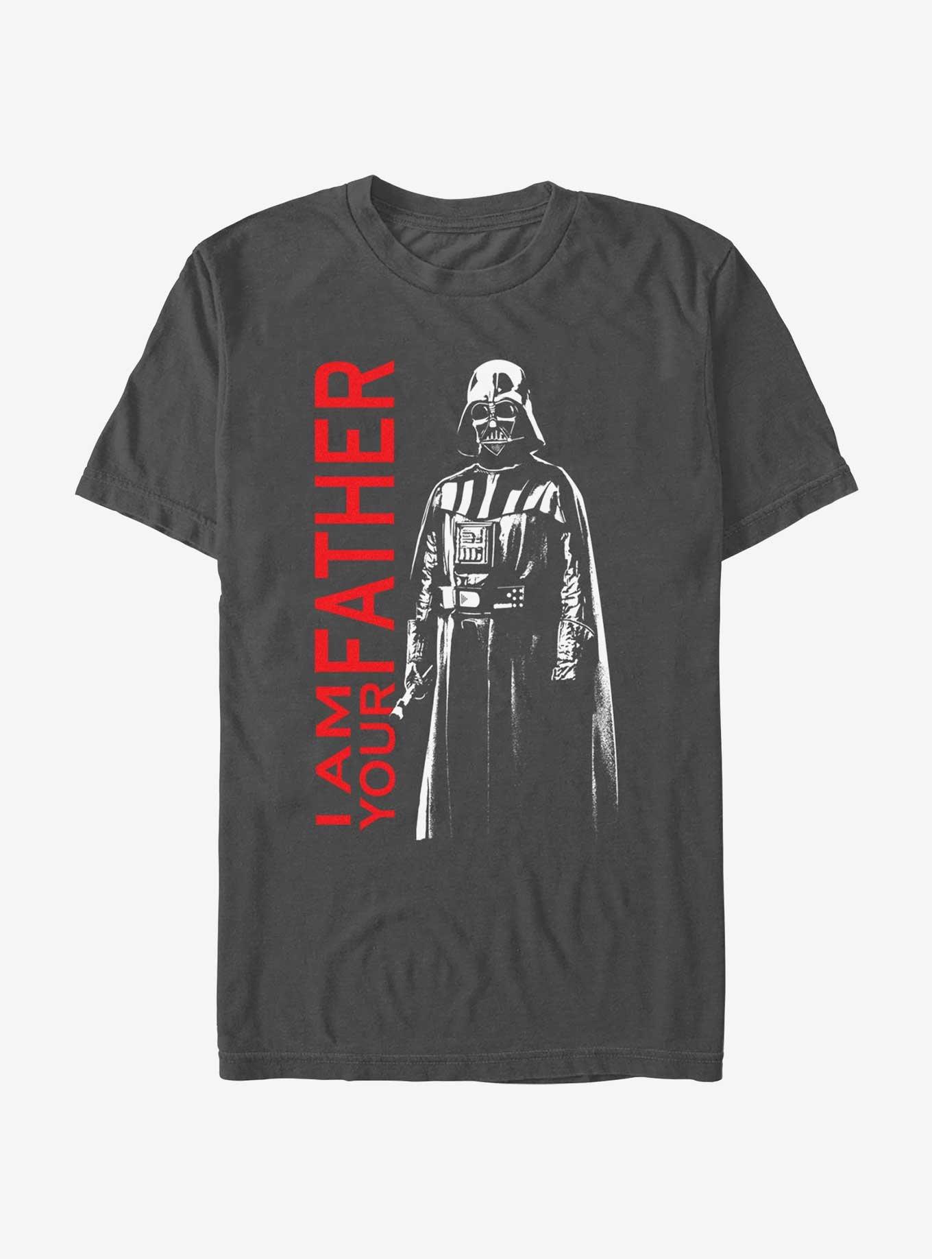 Star Wars I Am Your Father Vader T-Shirt, CHARCOAL, hi-res