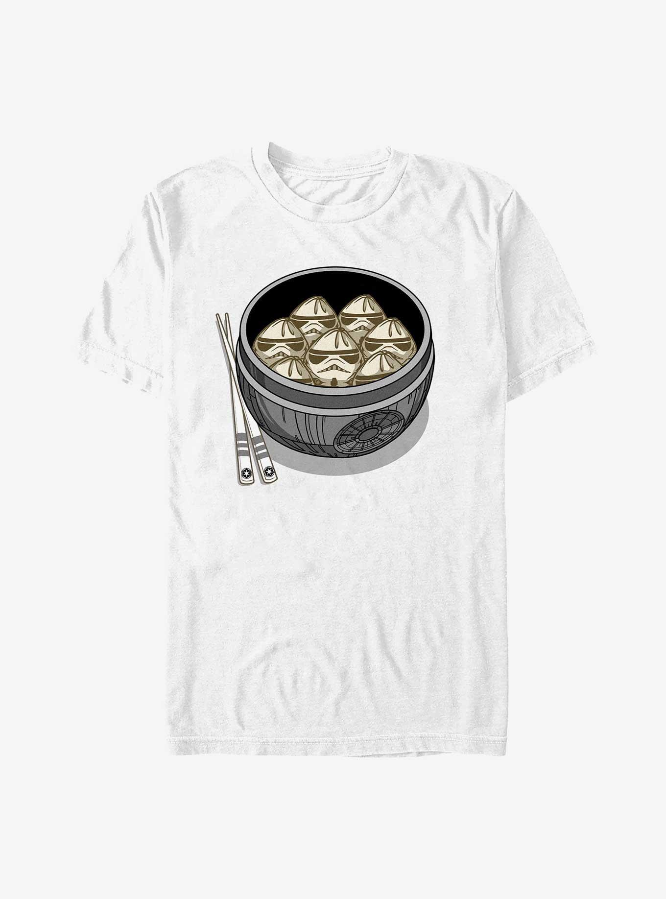 Star Wars Storm Trooper Dumplings T-Shirt, WHITE, hi-res