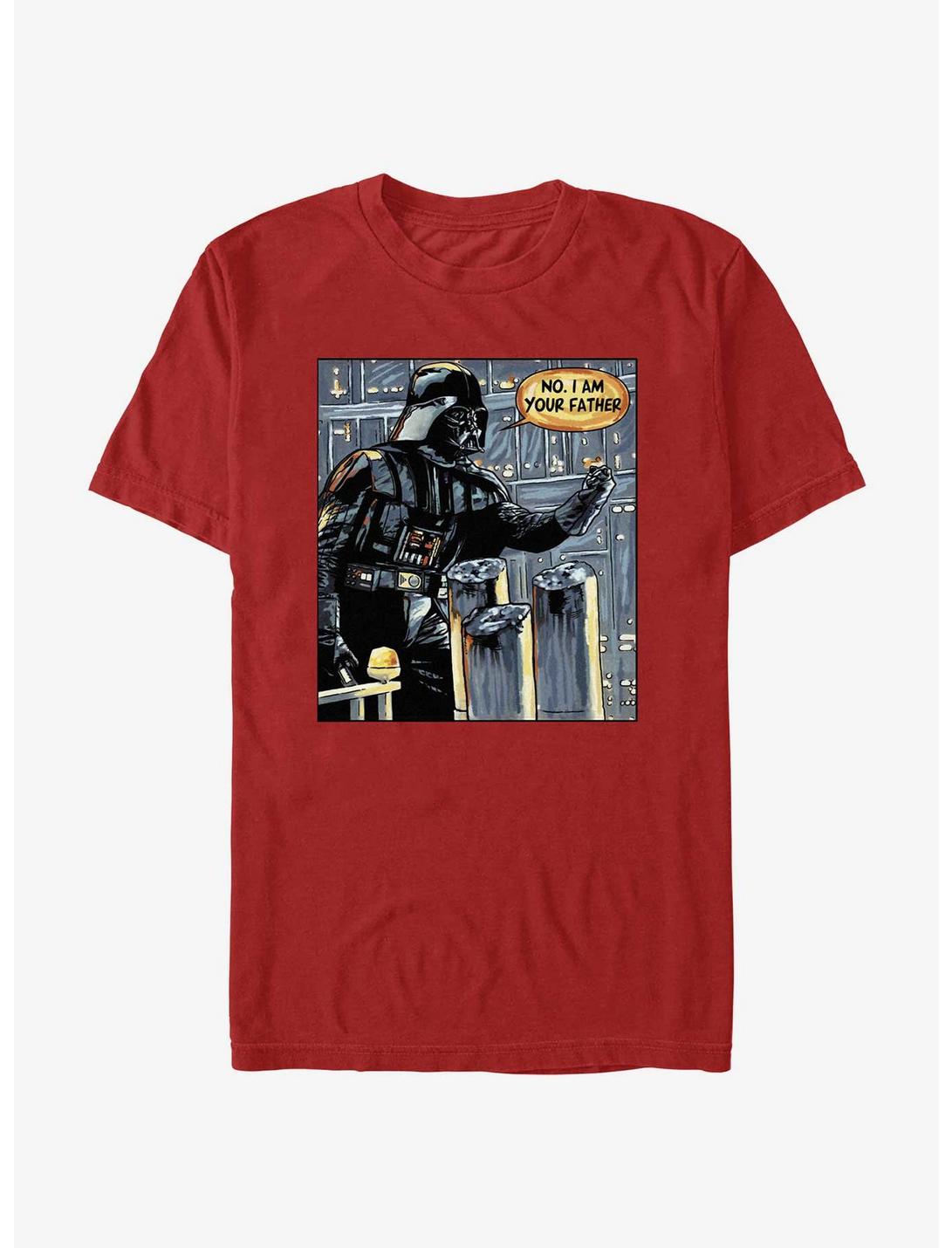 Star Wars Vader I Am Your Father T-Shirt, RED, hi-res