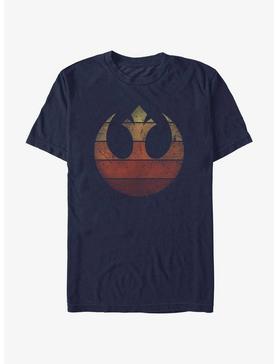 Plus Size Star Wars Rebel Retro Gradient T-Shirt, , hi-res