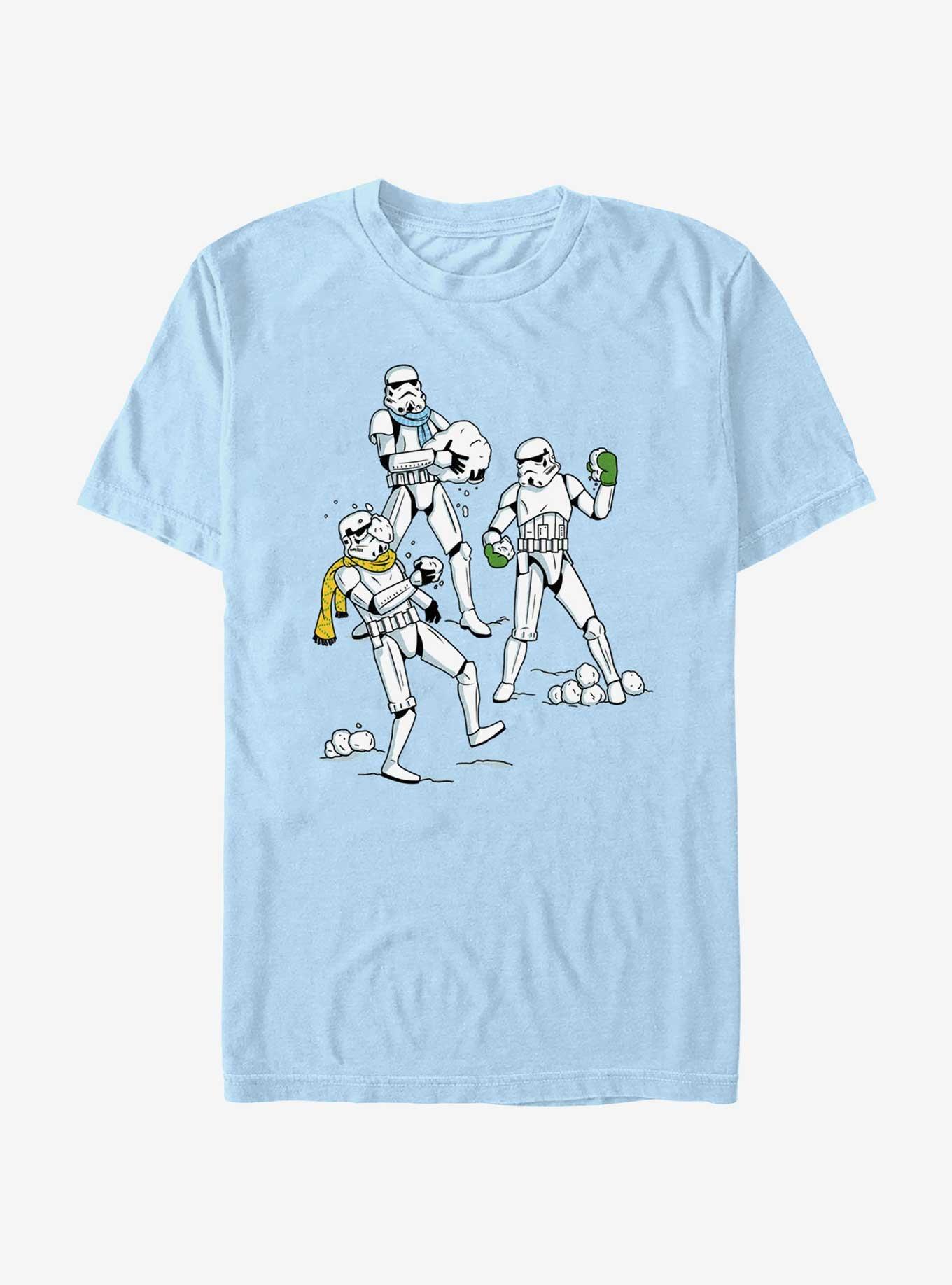 Star Wars Snow Fight Storm Troopers T-Shirt, , hi-res