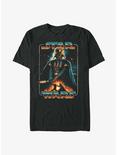 Star Wars Heavy Metal Vader Fight T-Shirt, BLACK, hi-res