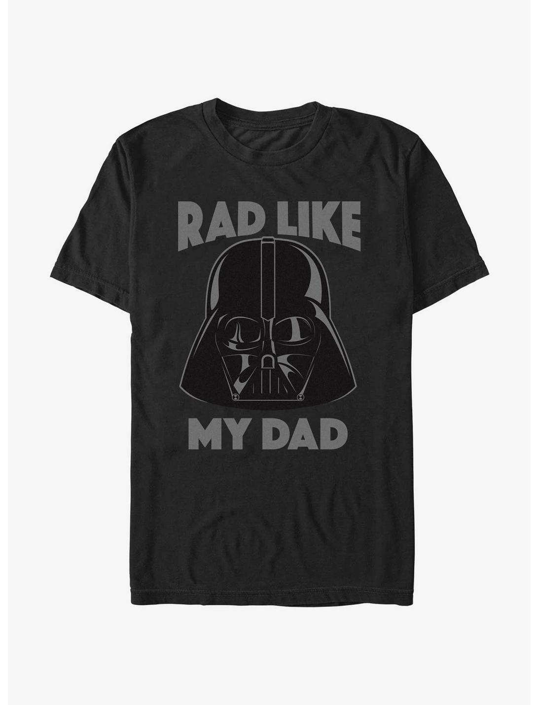 Star Wars Vader Rad Like My Dad T-Shirt, BLACK, hi-res