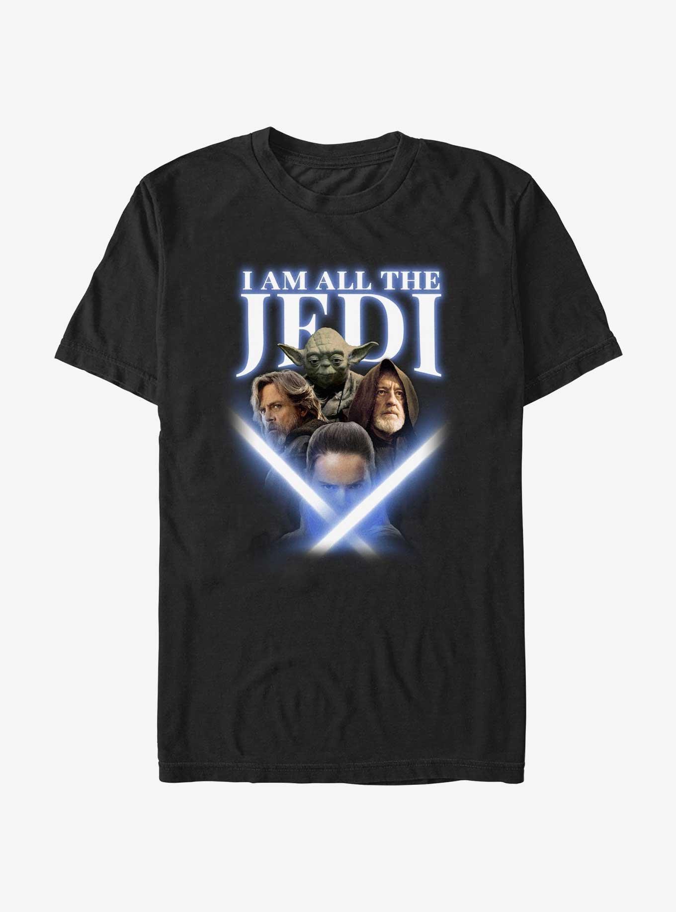 Star Wars All The Jedi T-Shirt, BLACK, hi-res