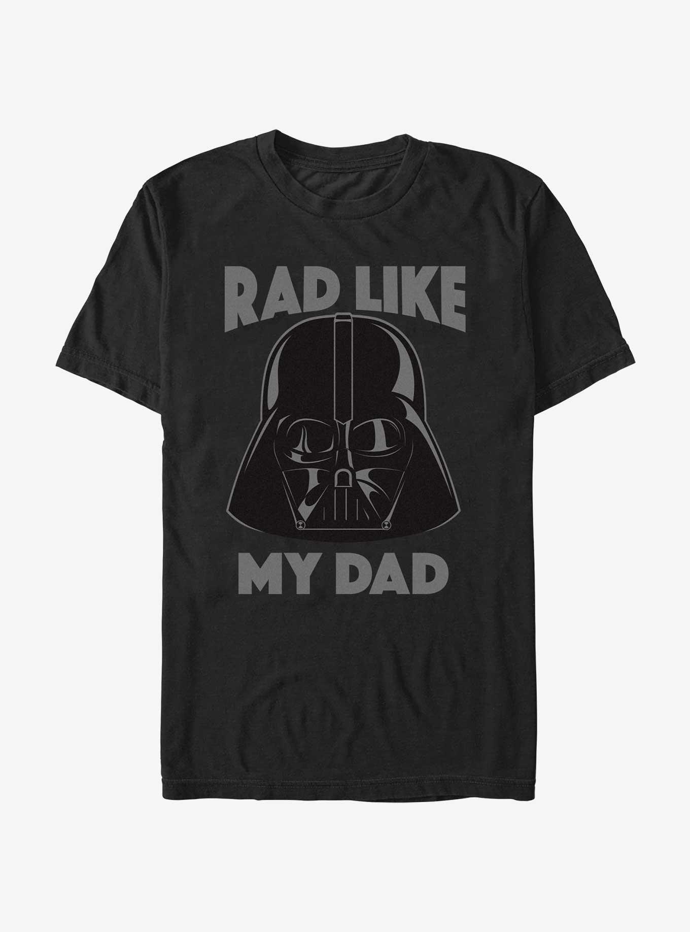 Star Wars Vader Rad Like My Dad T-Shirt, BLACK, hi-res
