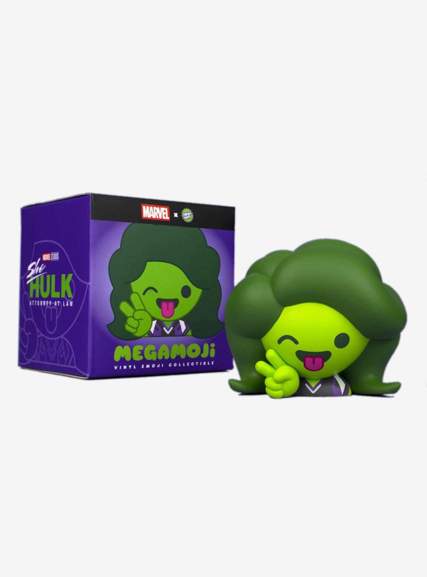 Marvel She-Hulk MEGAMOJI Bust Figure by 100% Soft, , hi-res