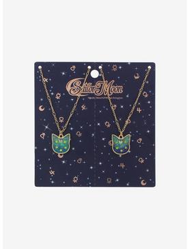 Sailor Moon Luna & Artemis Galaxy Glitter Best Friend Necklace Set, , hi-res