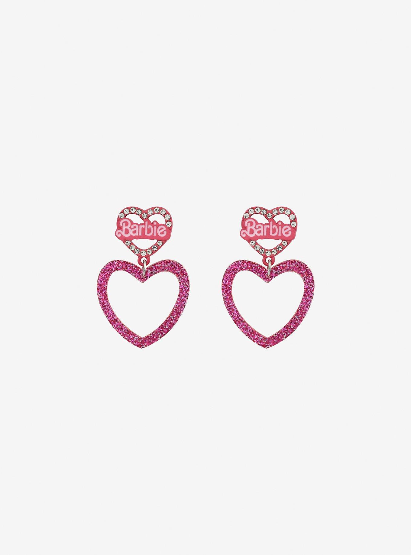 pink heart earrings in lv｜TikTok Search