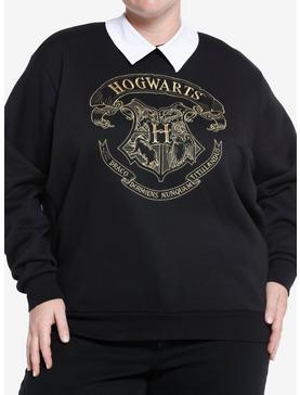 Harry Potter Hogwarts Collared Sweatshirt Plus Size, , hi-res