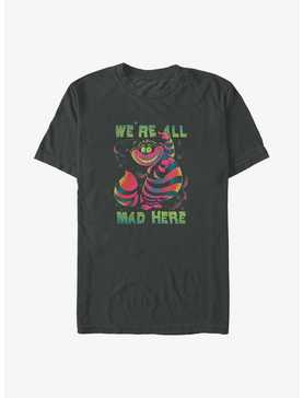 Disney Alice in Wonderland Psychedelic Cheshire We're All Mad Here Big & Tall T-Shirt, , hi-res