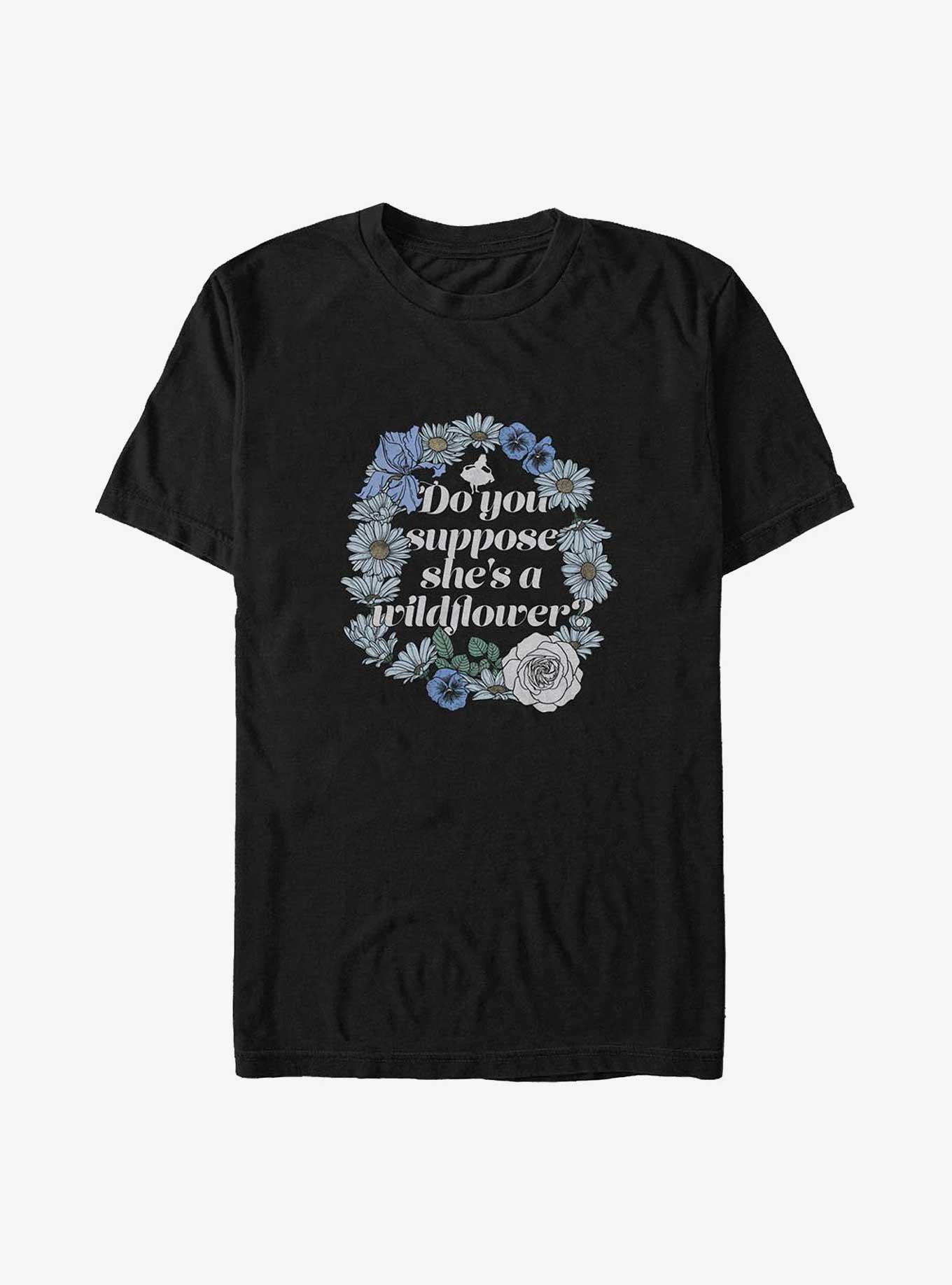 Disney Alice in Wonderland Wildflowers Big & Tall T-Shirt, , hi-res
