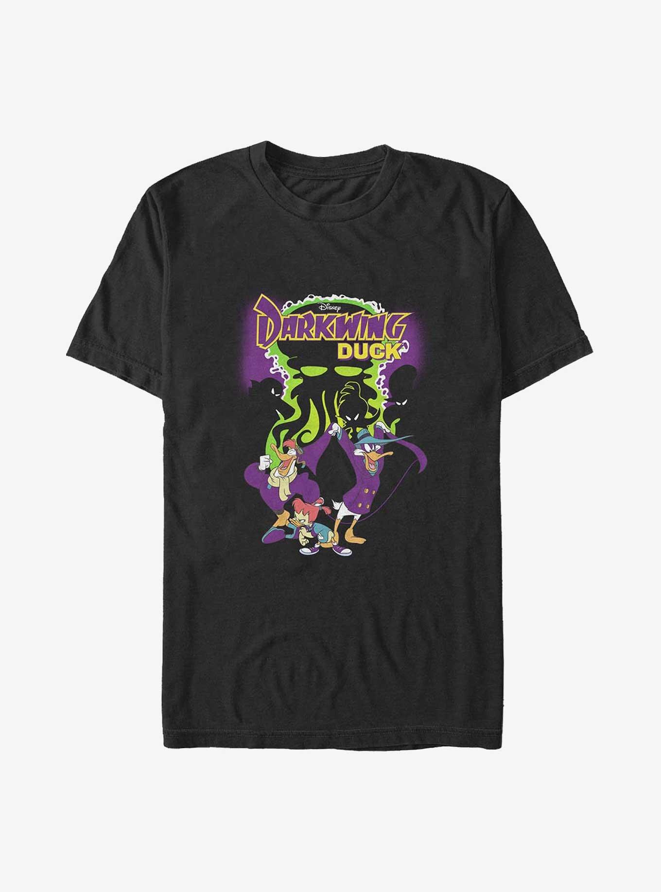 Disney Darkwing Duck Dangerous Ducks Big & Tall T-Shirt, BLACK, hi-res