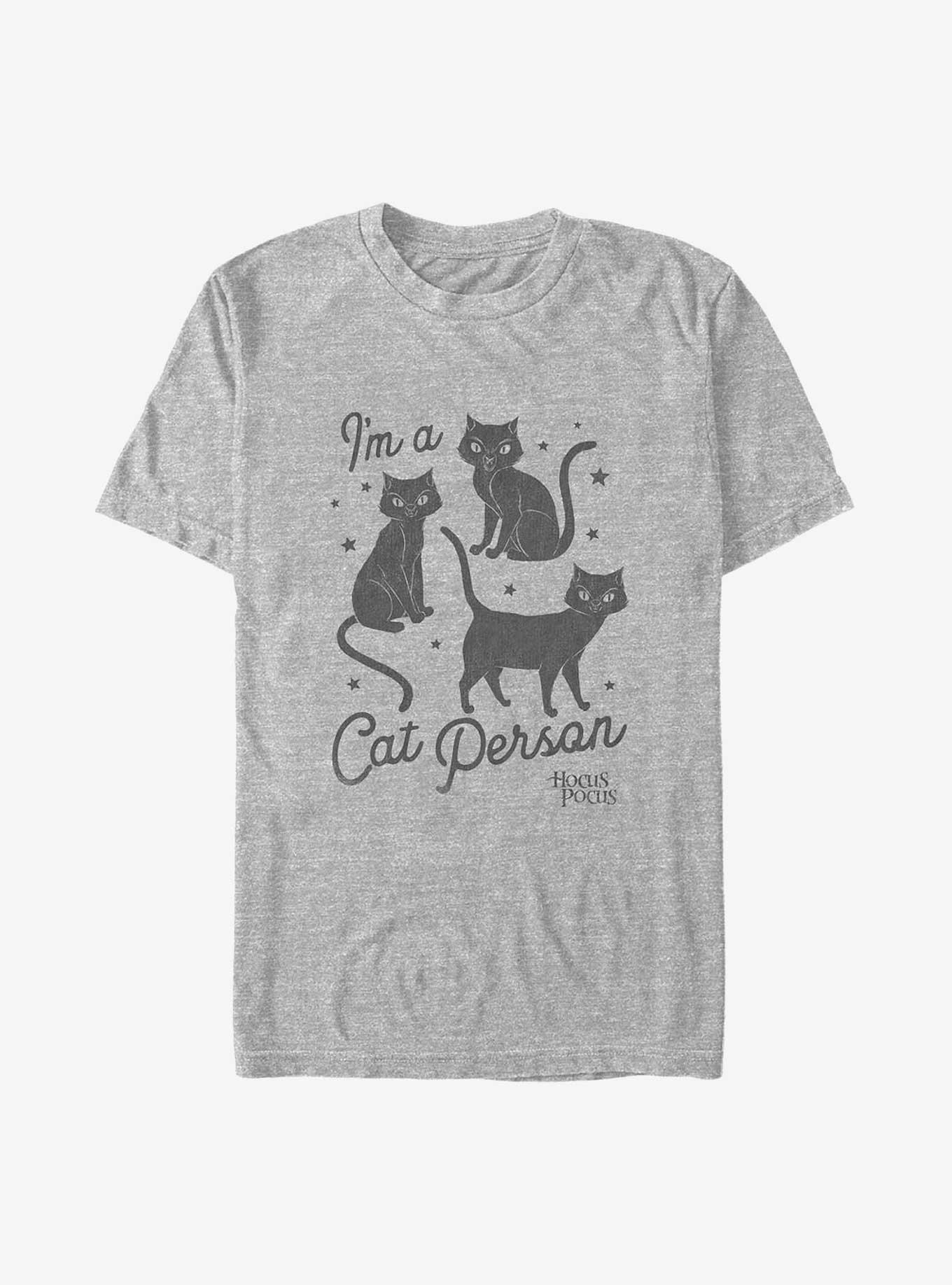 Disney Hocus Pocus Binx I'm A Cat Person Big & Tall T-Shirt, ATH HTR, hi-res