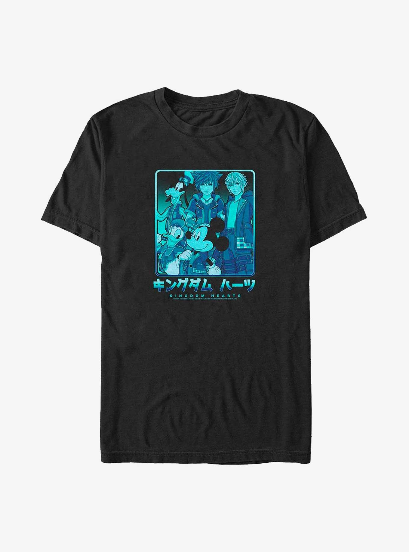 Disney Kingdom Hearts Keyblade Crew Big & Tall T-Shirt, BLACK, hi-res