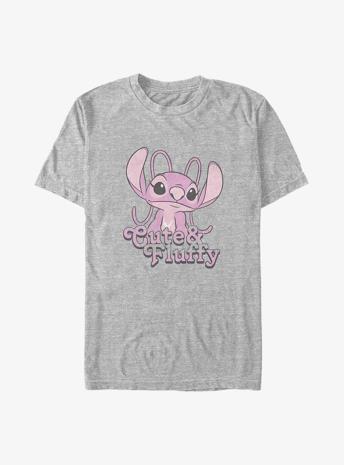 Disney Lilo & Stitch Cute Fluffy Angel Big Tall T-Shirt