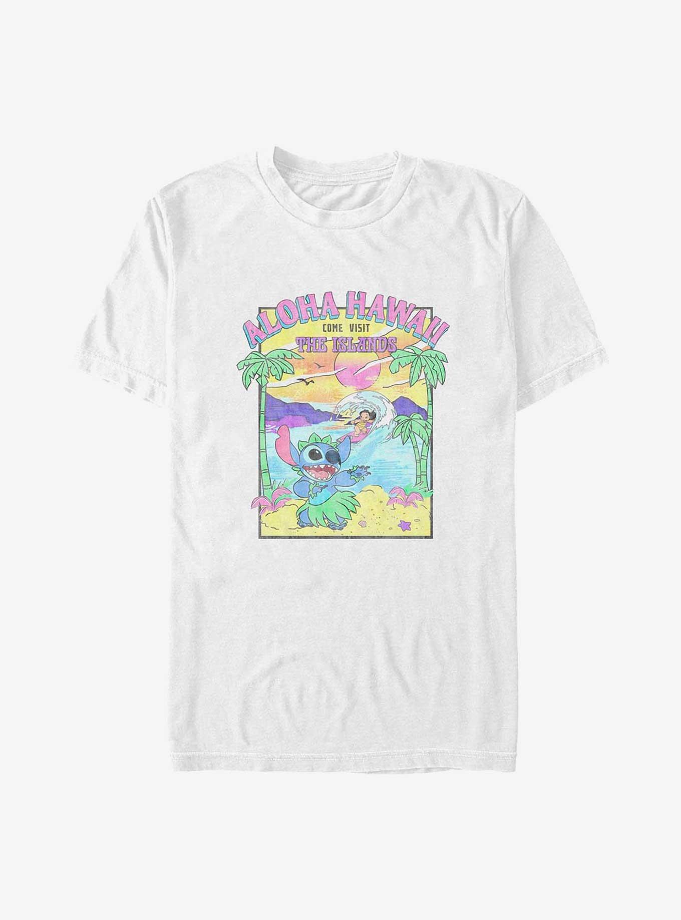 Disney Lilo & Stitch Visit The Islands Big & Tall T-Shirt, , hi-res