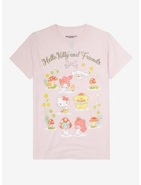 Hello Kitty And Friends Mushroom Boyfriend Fit Girls T-Shirt, , hi-res
