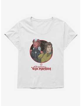 Critical Role The Legend Of Vox Machina Kash And Zahra Womens T-Shirt Plus Size, , hi-res