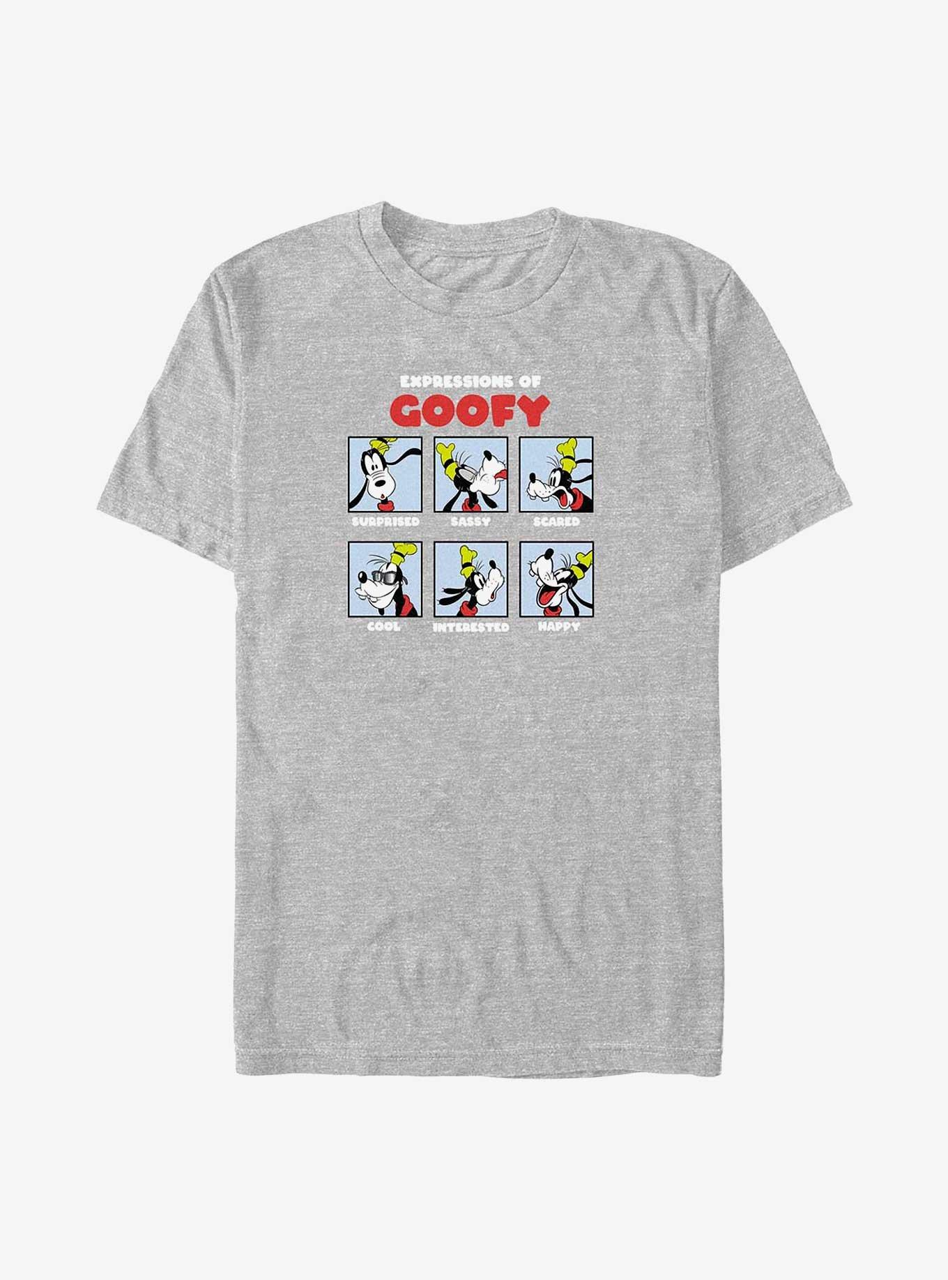 Disney Goofy Expressions of Goofy Big & Tall T-Shirt, ATH HTR, hi-res