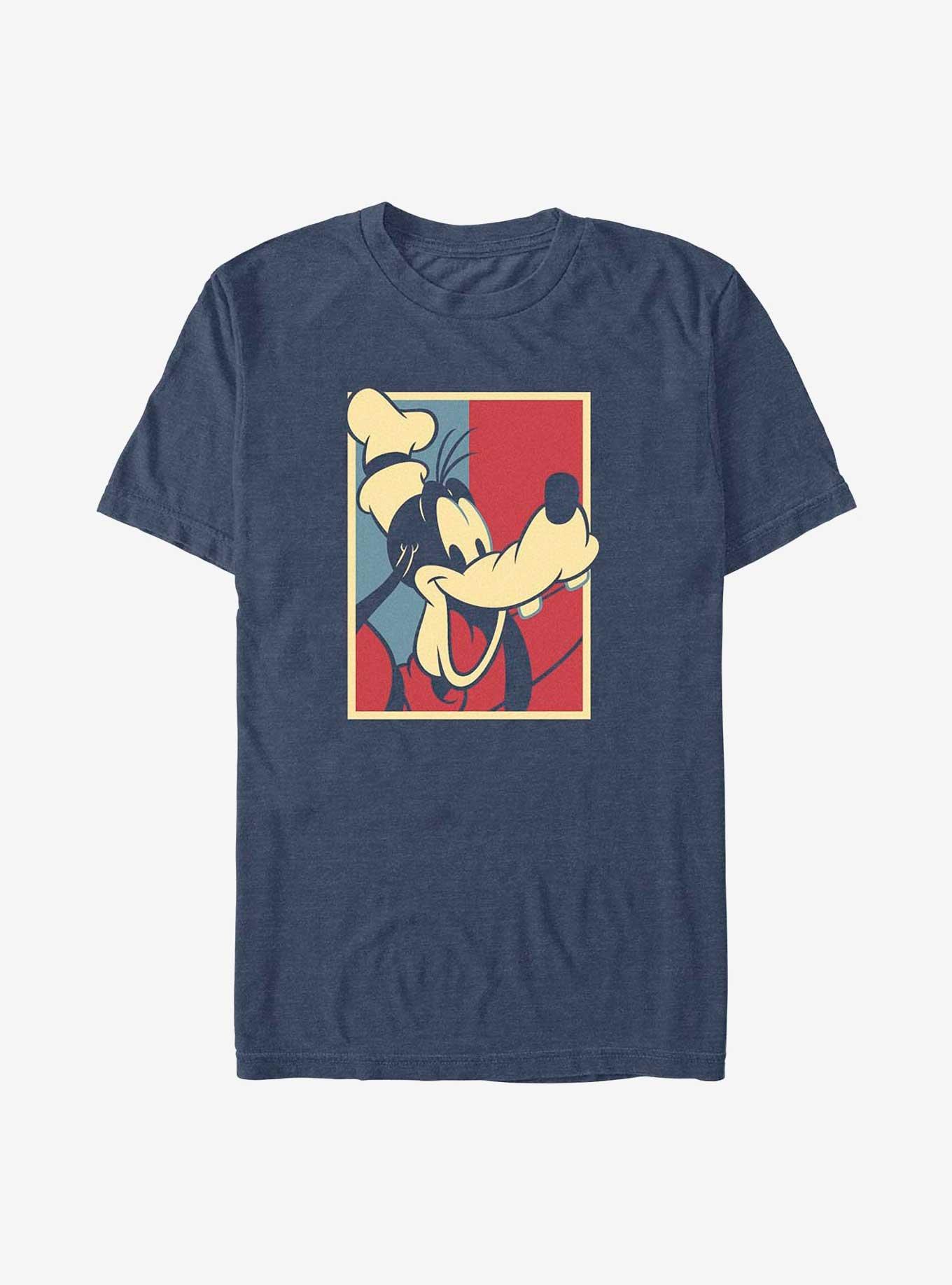 Disney Goofy Vintage Stamp Big & Tall T-Shirt, NAVY HTR, hi-res