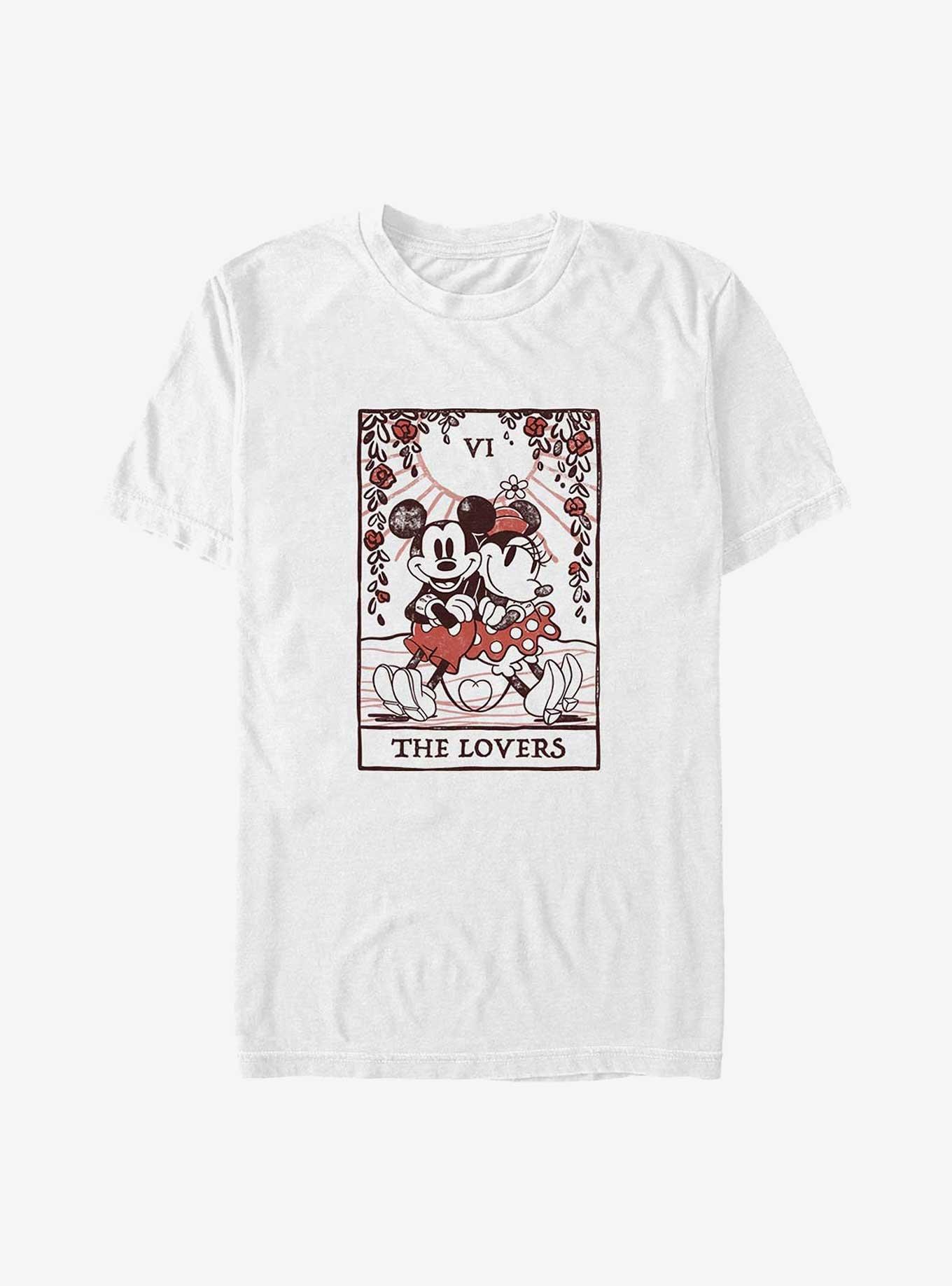 Disney Mickey Mouse & Minnie Mouse The Lovers Big & Tall T-Shirt, WHITE, hi-res