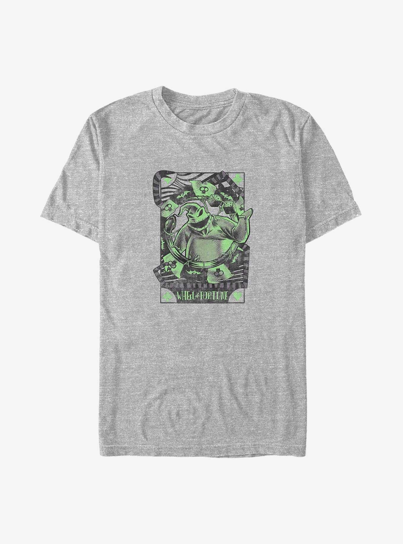 Disney The Nightmare Before Christmas Oogie Boogie Wheel of Fortune Big & Tall T-Shirt, ATH HTR, hi-res