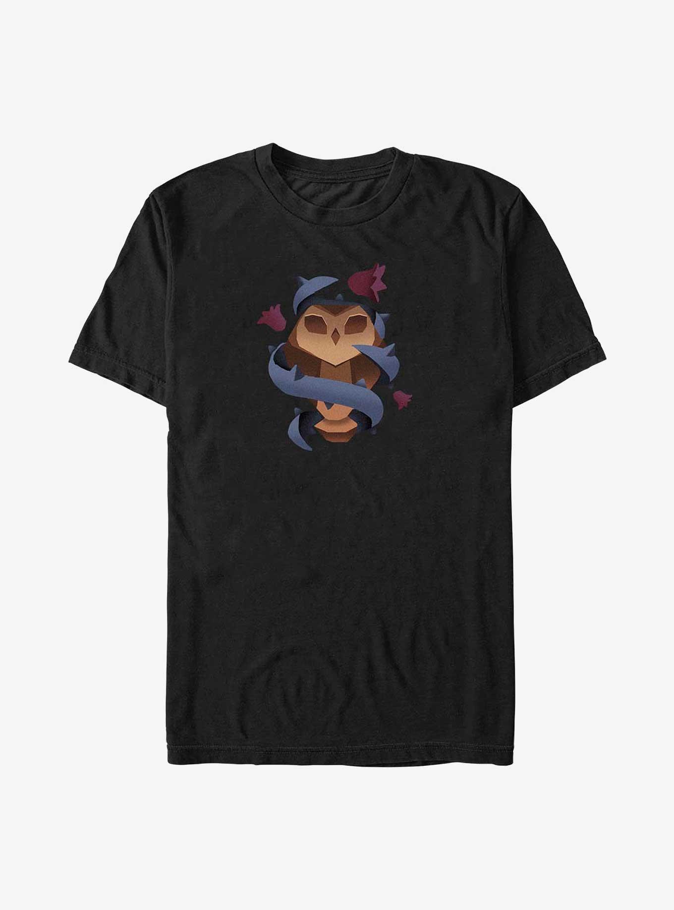 Disney The Owl House Staff Vines Big & Tall T-Shirt, BLACK, hi-res