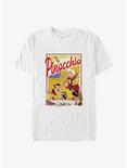 Disney Pinocchio Storybook Poster Big & Tall T-Shirt, WHITE, hi-res
