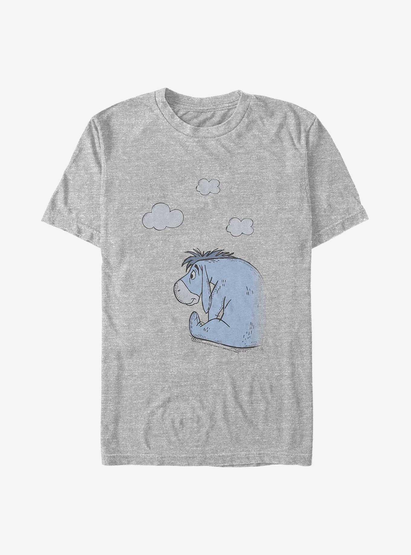Disney Winnie The Pooh Cloudy Eeyore Big & Tall T-Shirt, ATH HTR, hi-res