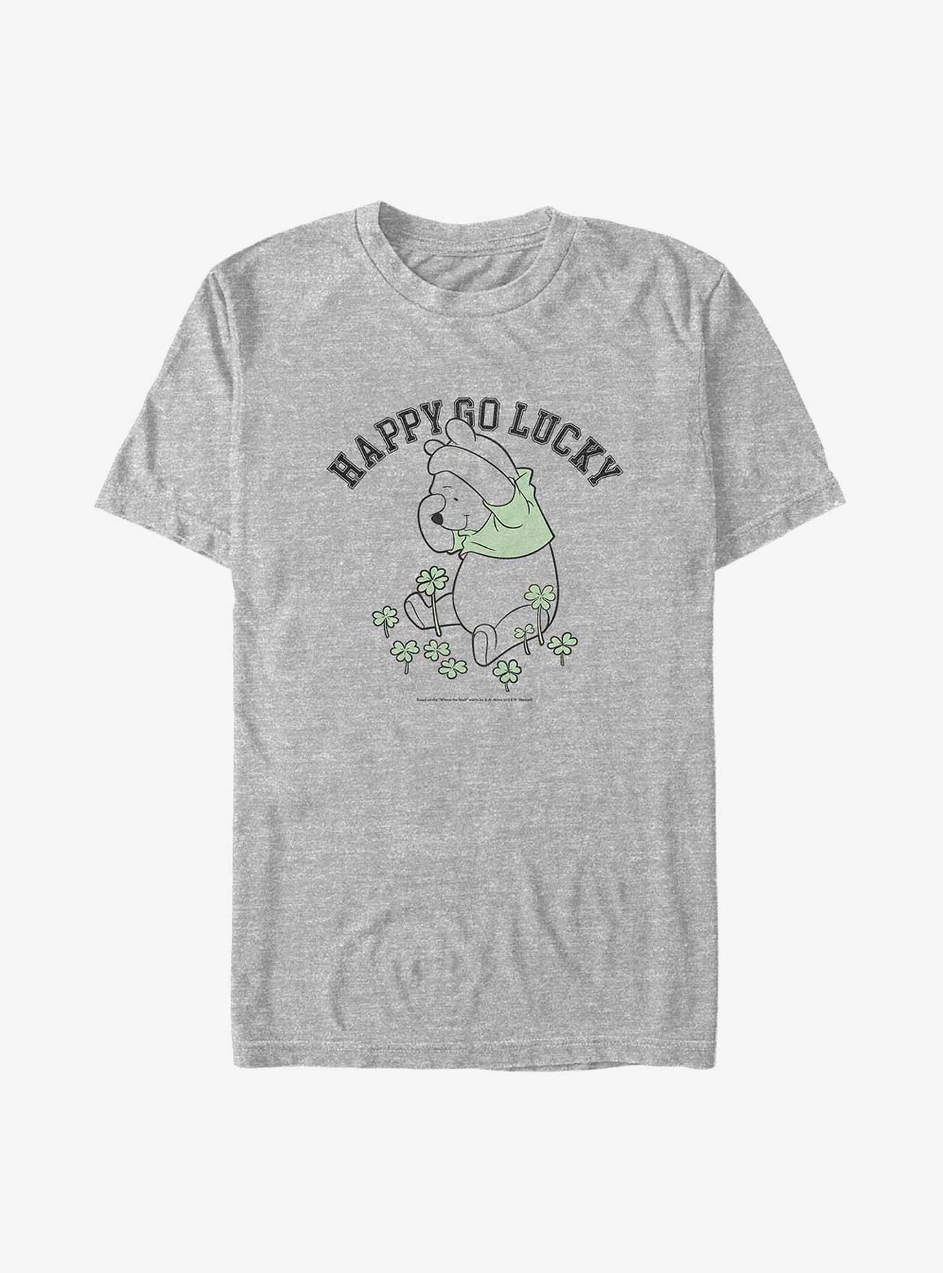 Disney Winnie The Pooh Happy Go Lucky Winnie Big & Tall T-Shirt, , hi-res