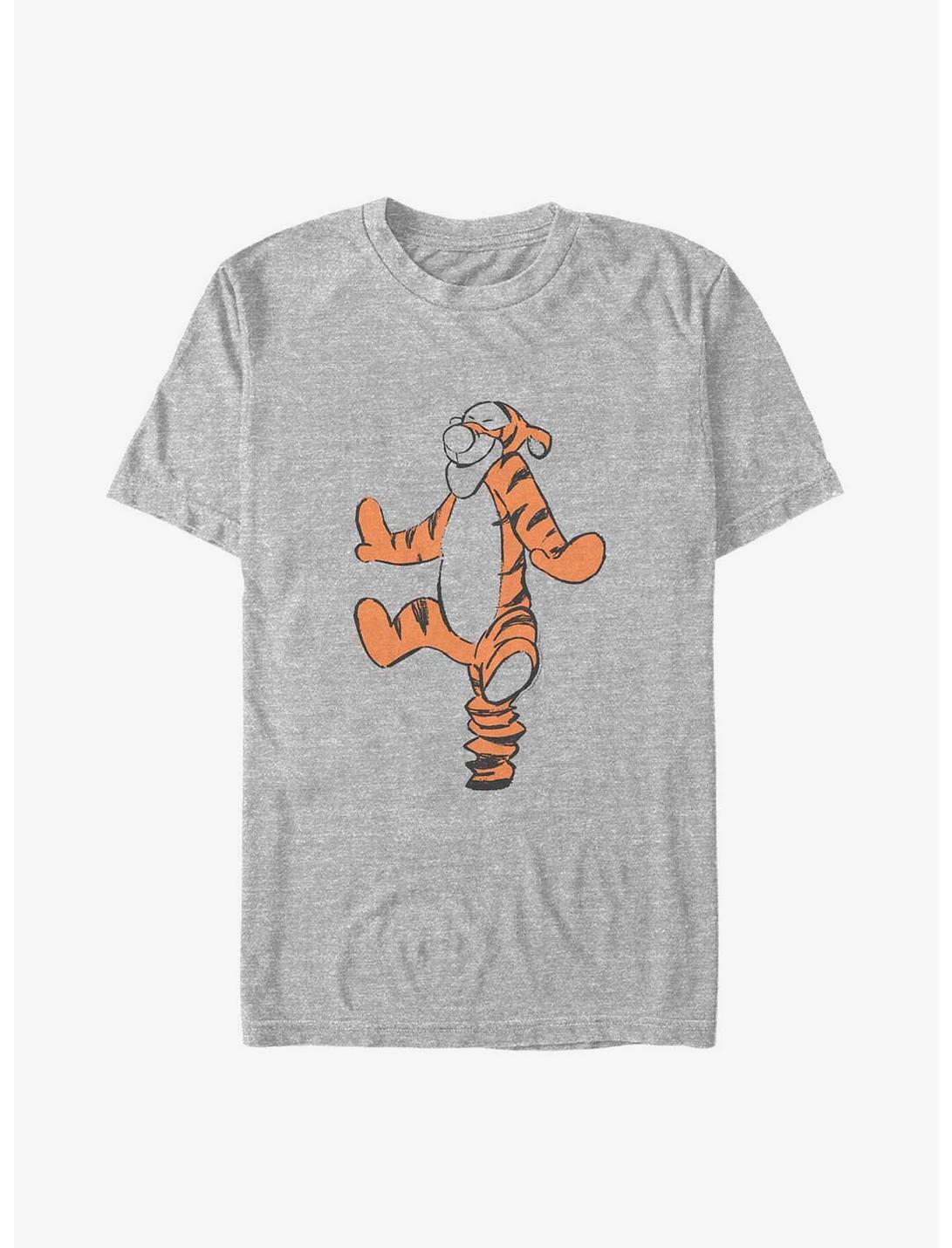 Disney Winnie The Pooh Sketch Tigger Big & Tall T-Shirt, ATH HTR, hi-res