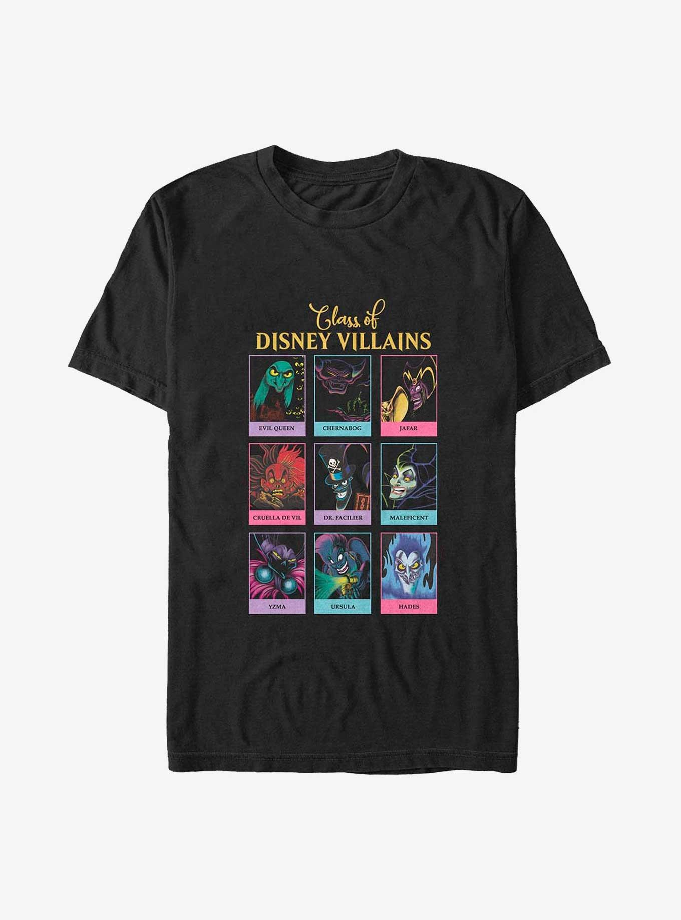Disney Villains Year Book Big & Tall T-Shirt, BLACK, hi-res