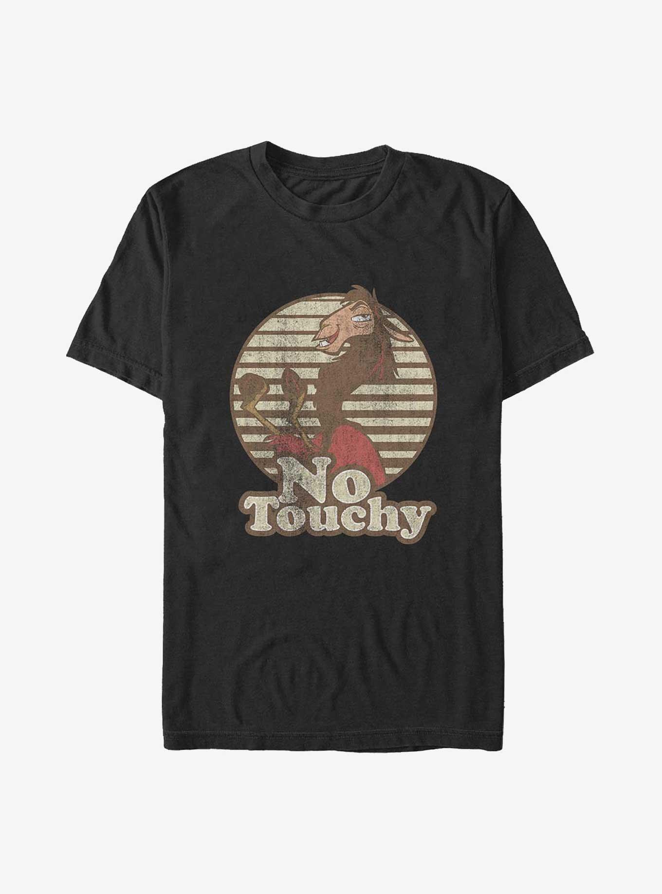 Disney The Emperor's New Groove Kuzco No Touchy Big & Tall T-Shirt, BLACK, hi-res