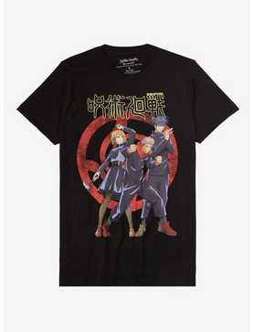 Jujutsu Kaisen Trio Boyfriend Fit Girls T-Shirt, , hi-res
