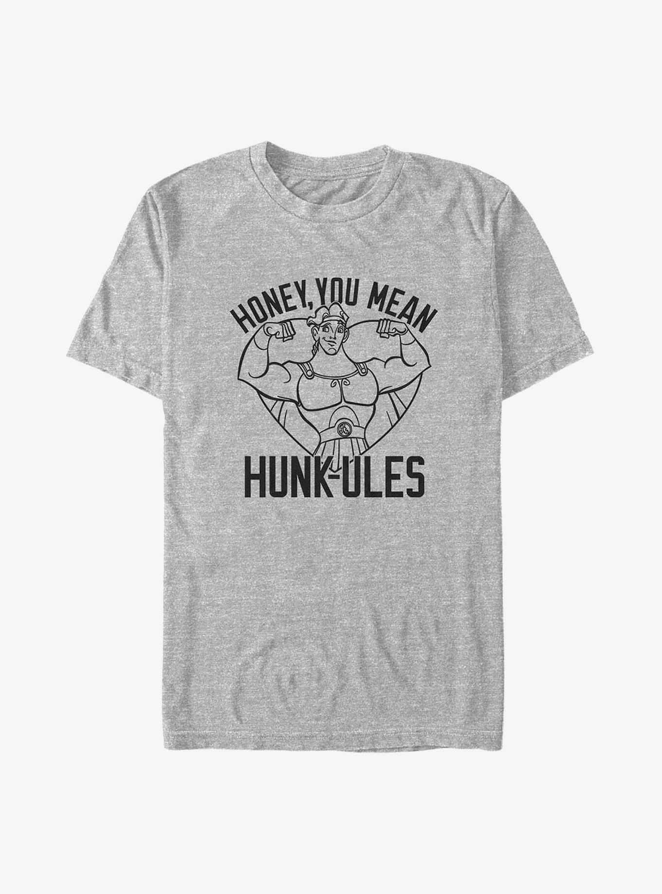 Disney Hercules Honey, You Mean Hunk-Ules Big & Tall T-Shirt, ATH HTR, hi-res