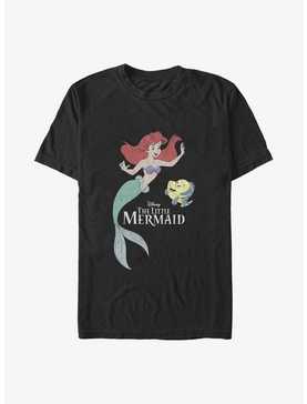 Disney The Little Mermaid Sea Friends Ariel and Flounder Big & Tall T-Shirt, , hi-res