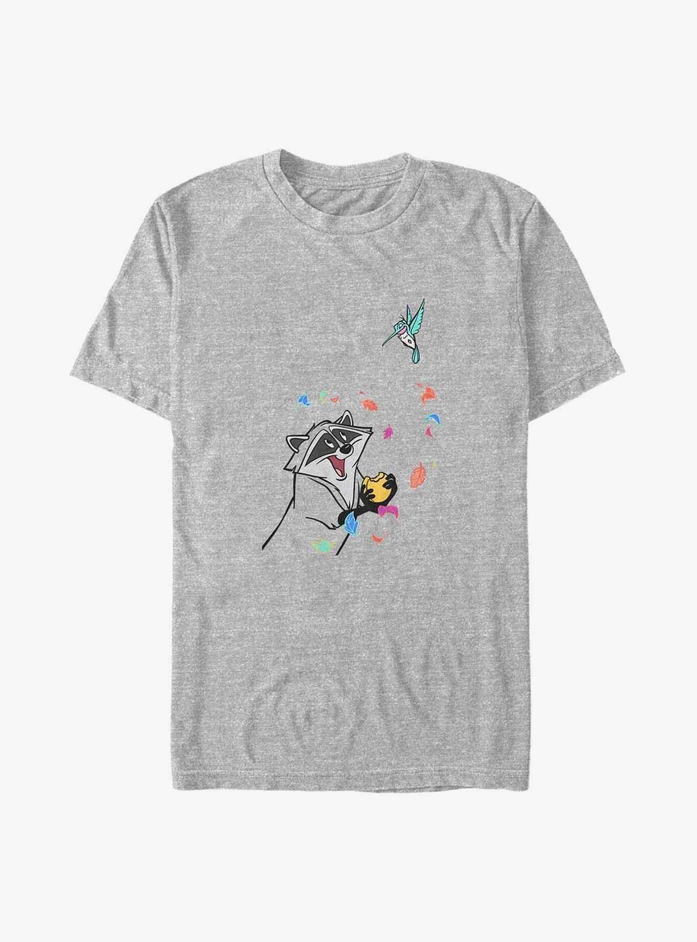 Disney Pocahontas Meeko and Flit Big & Tall T-Shirt, , hi-res