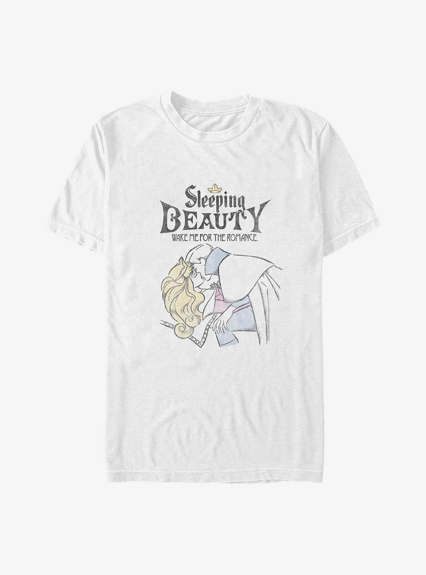 Disney Sleeping Beauty Aurora & Phillip Wake Me For The Romance Big Tall T-Shirt