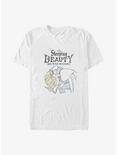 Disney Sleeping Beauty Aurora & Phillip Wake Me For The Romance Big & Tall T-Shirt, WHITE, hi-res