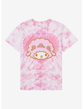 My Sweet Piano Pink Heart Tie-Dye Boyfriend Fit Girls T-Shirt, , hi-res