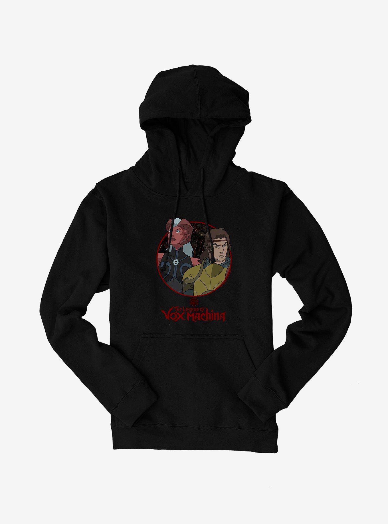 Critical Role The Legend Of Vox Machina Kash And Zahra Hoodie, , hi-res