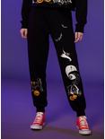 Her Universe The Nightmare Before Christmas Spiral Hill Girls Jogger Sweatpants, ORANGE, hi-res