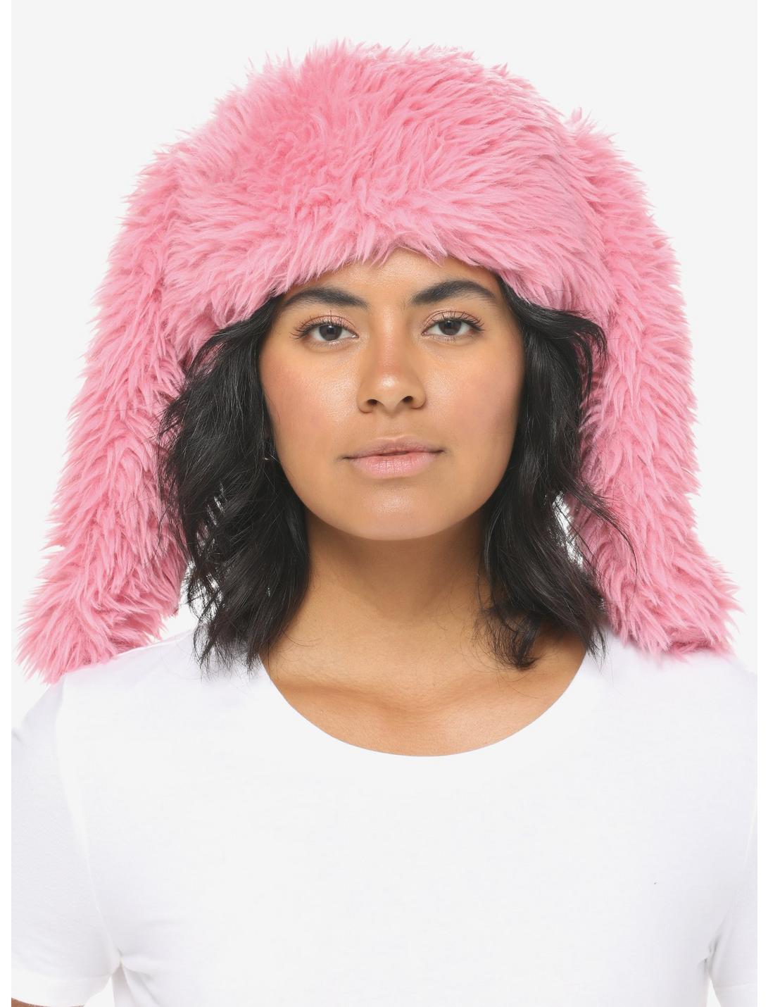 Pink Fuzzy Bunny Hat | Hot Topic