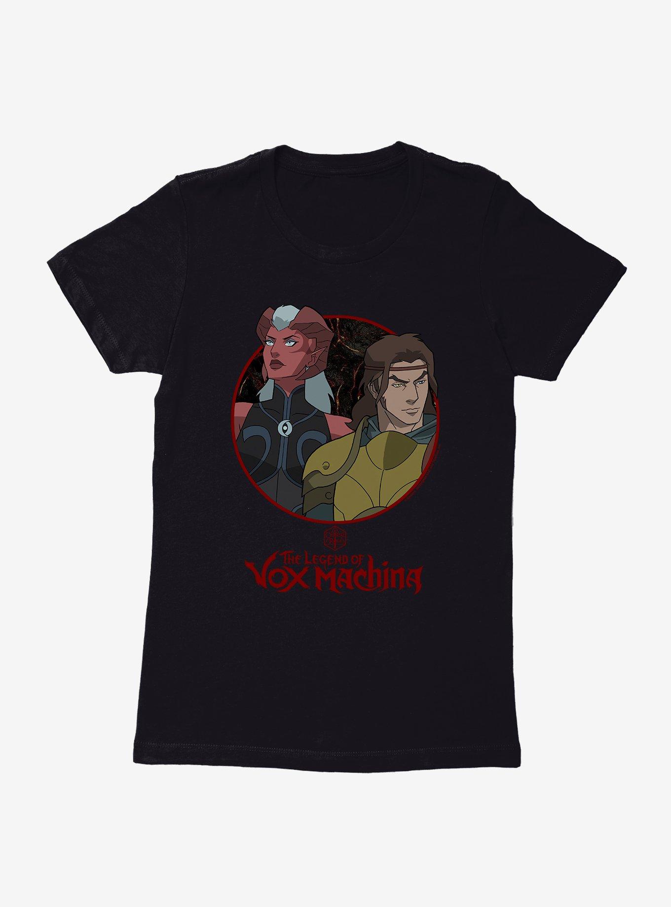 Critical Role The Legend Of Vox Machina Kash And Zahra Womens T-Shirt, , hi-res