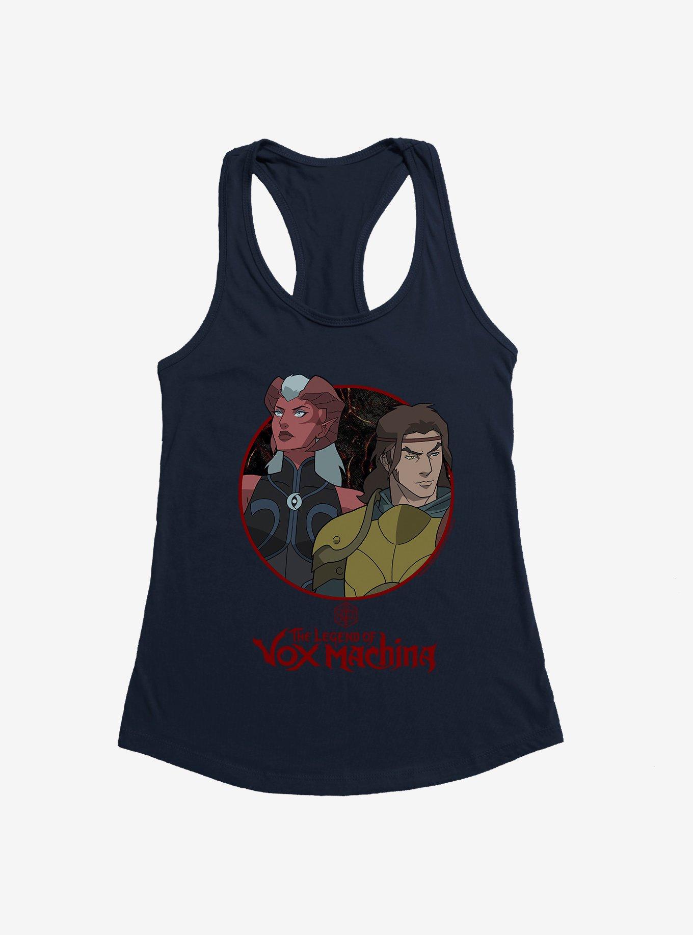 Critical Role The Legend Of Vox Machina Kash And Zahra Girls Tank, , hi-res